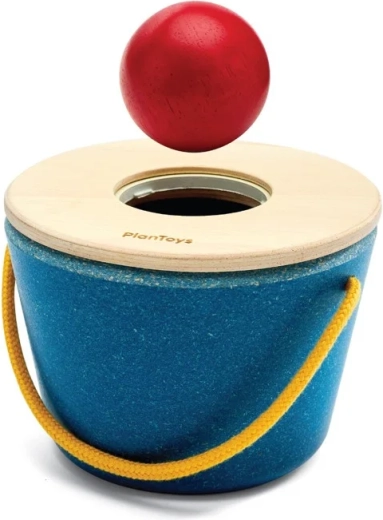 PlanToys insteekbox met balletje - 1 stuk