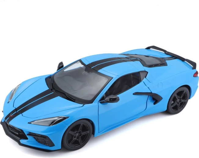 Maisto Chevrolet Corvette Stingray Coupé Z51 2020 blauw 1:24