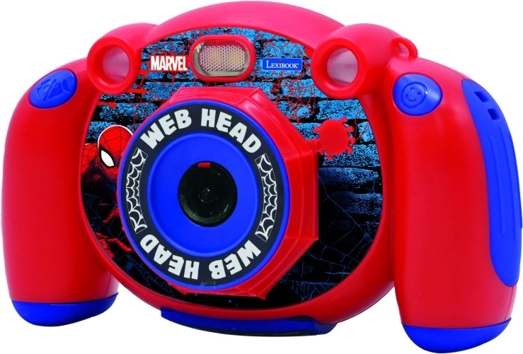 Lexibook HD-camera en fototoestel met Spiderman en SD-kaart
