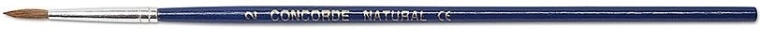 Schoolse ronde penseel met schapenhaar CONCORDE nr. 2