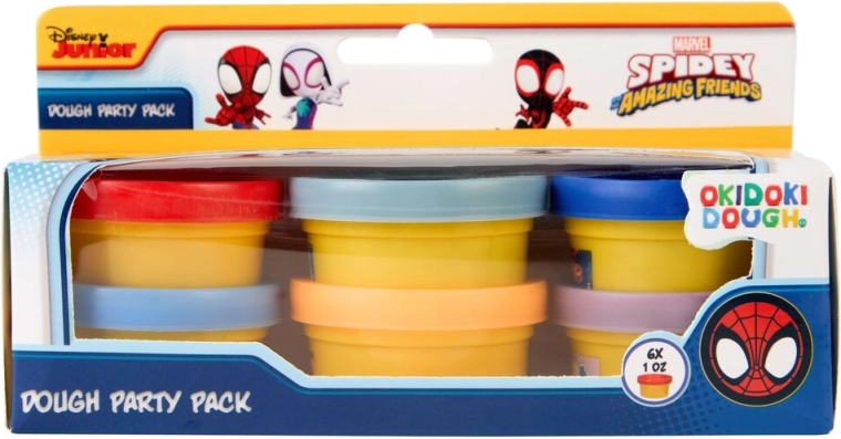 Boetseerklei Marvel Spider-Man – set van 6 mini bekertjes