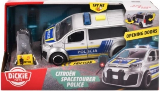 Politie Citroën snelheidscontrole 15 cm