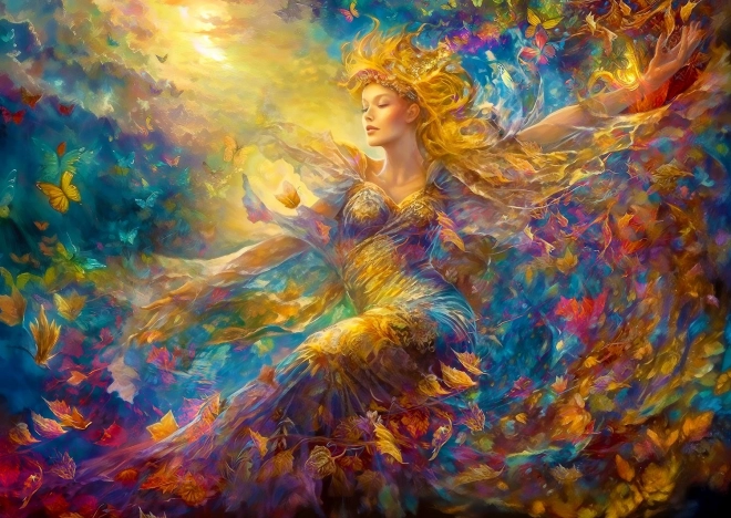 Puzzle Prachtige storm 1000 stukjes ENJOY