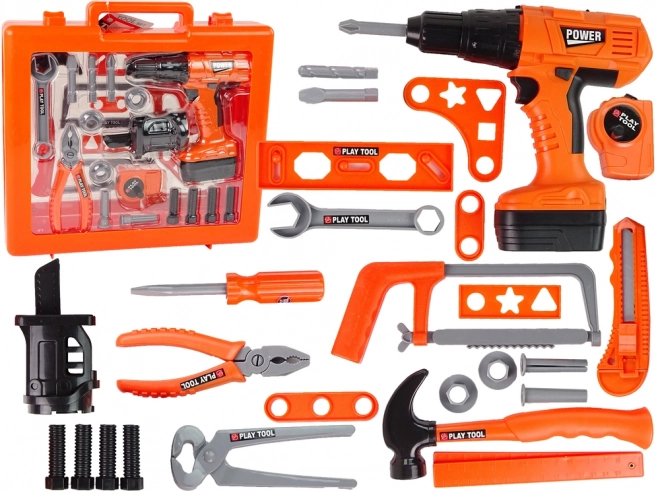 Doe-het-zelfset Schroevendraaier Batterij Hamer Zaag