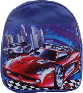 Kinderrugzak met sportwagen