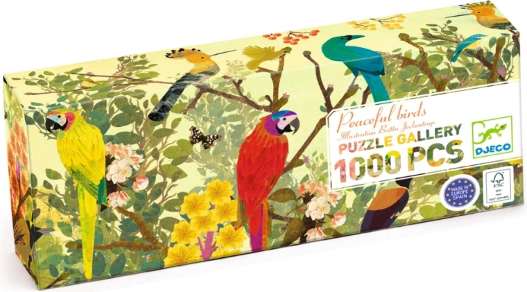 Puzzel Vogelwereld Djeco – 1000 stukjes