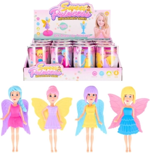Feeënpopje met accessoires (4 soorten)