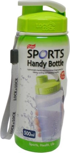 Kunststof drinkfles 500 ml groen