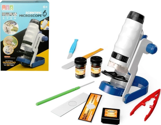 Educatieve kindermicroscoop met accessoires