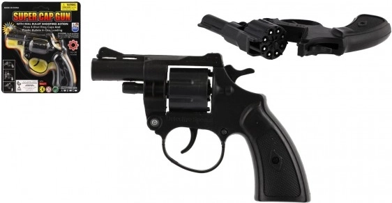 Plastic capsulpistool 8 schoten