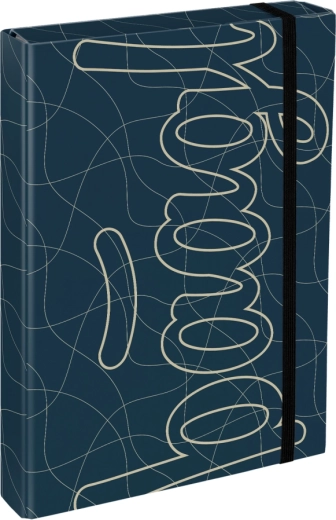 Baagl mappenset voor schoolschriften A4 Jumbo Wave