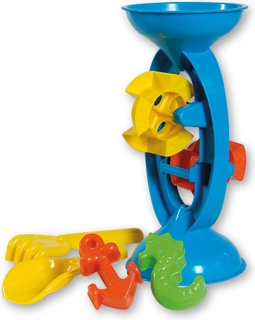 watermolen voor zand 28 cm met accessoireset