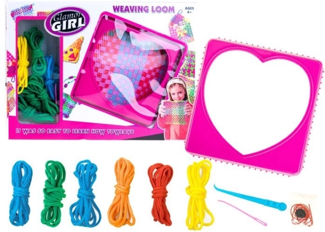 Creatief weefgetouw voor kinderen – set voor thuis weven