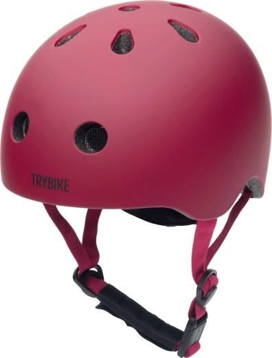 Trybike kinderhelm voor fiets en skates rood XS