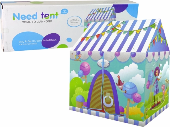 kindertent vrolijk circus voor kamer en tuin