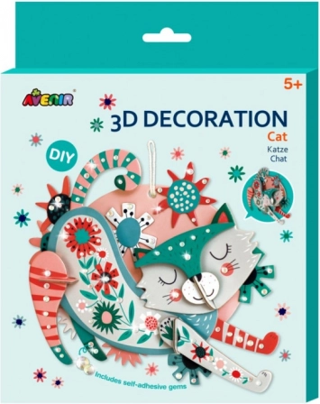 3D-decoratie - Kat