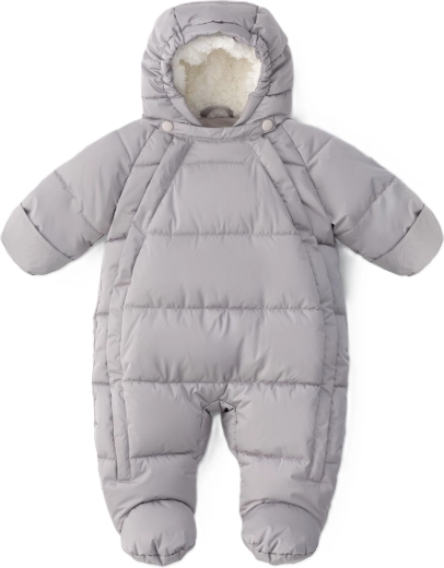 LEOKID winteroverall Eddy Gray Mist maat 74