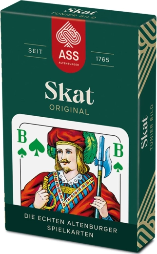 Ass Altenburger skat toernooibeeld (Duits-Frans), 4 kleuren - 1 stuk