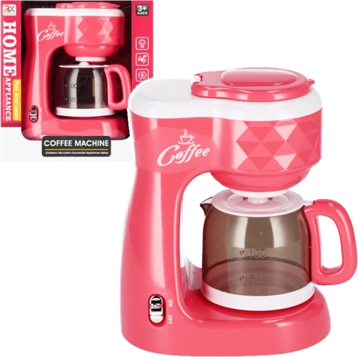 Roze koffiezetapparaat voor kinderen