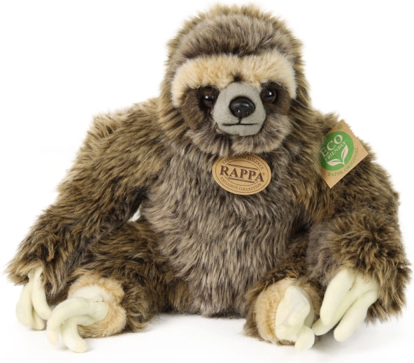 Zittende pluchen luiaard 25 cm van Rappa