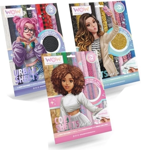 Aanvullende set voor FASHION BOOK WOW