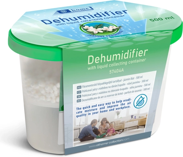 Vochtvanger met opvangbak voor vloeistof met jasmijngeur 500 ml