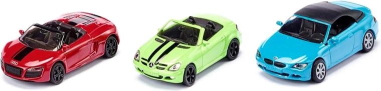 SIKU Super set cabriolets 3 stuks