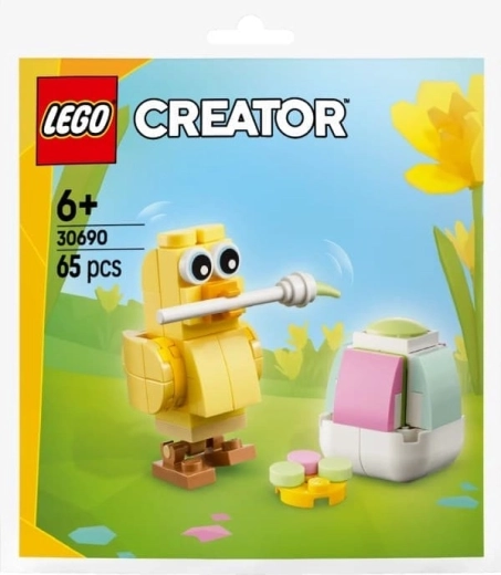 Lego Creator paas-eieren schilderen met kuikentje