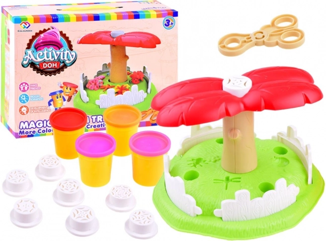 Kneedmassa plastic boom-uitdruksset