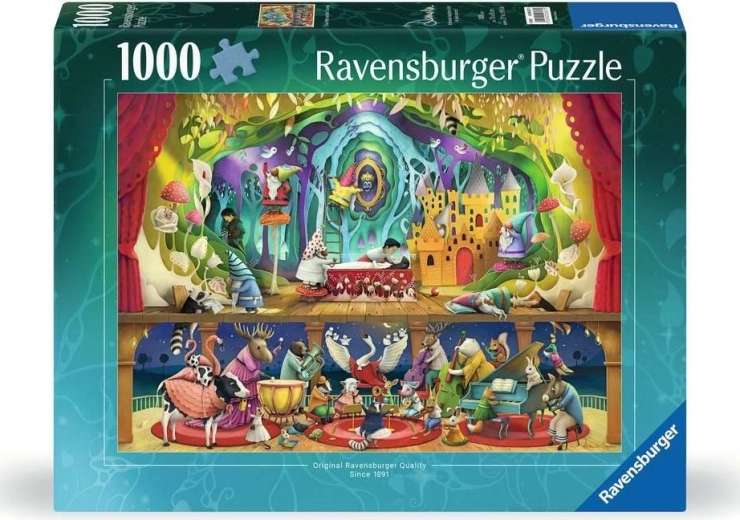 RAVENSBURGER Puzzel Sneeuwwitje en de zeven dwergen 1000 stukjes