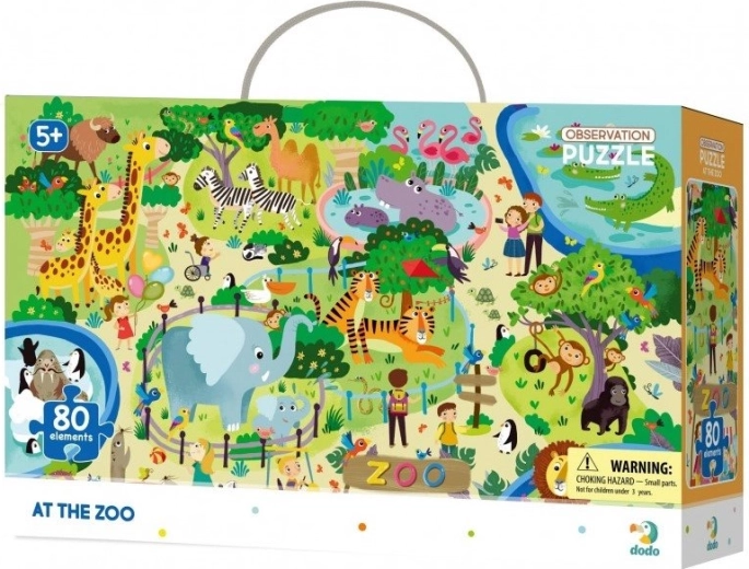 Puzzel In de dierentuin 80 stukjes