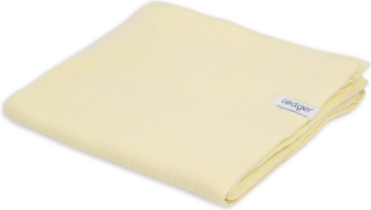 Lodger swaddler Solid Butter 70 × 70 cm - 1 stuk