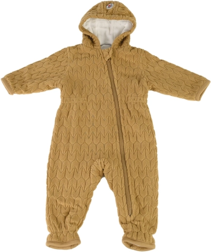 Lodger Skier empire fleece dark honey 3–6 maanden