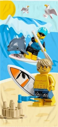 LEGO strandhanddoek 150 × 70 cm