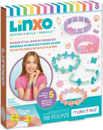 Linxo sieradenset – kleurrijke armbanden voor kinderen