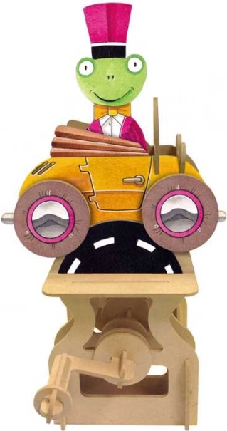 ARToy bouwpakket van beweegbaar modelauto rond de wereld