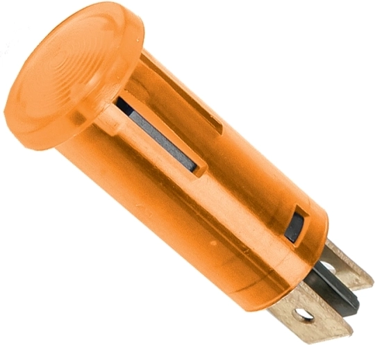 Oranje signaallamp 12 V DC