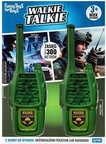 Walkie-talkie in militair design