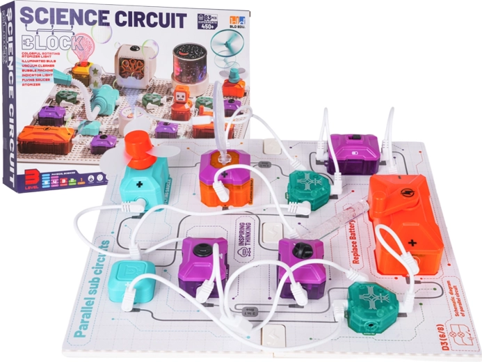 Educatieve set elektrische circuits 69 onderdelen