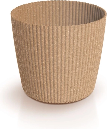 Bloempot Milly Round Eco Wood 29,2 cm Naturo ECO