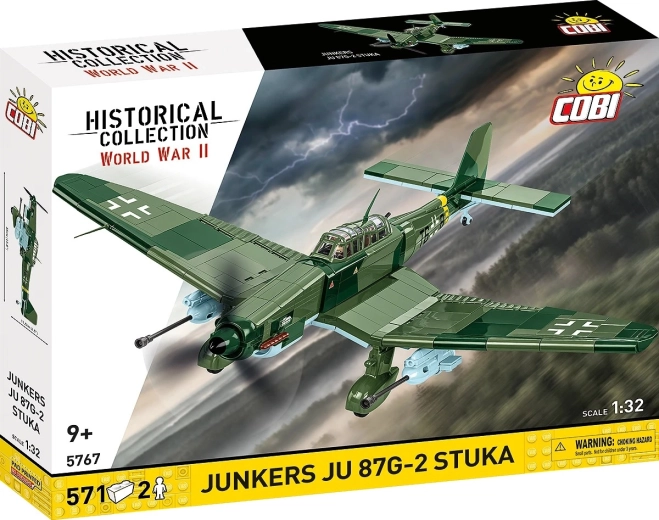 Bouwset vliegtuig Junkers Ju 87 G-2 Stuka – 571 onderdelen