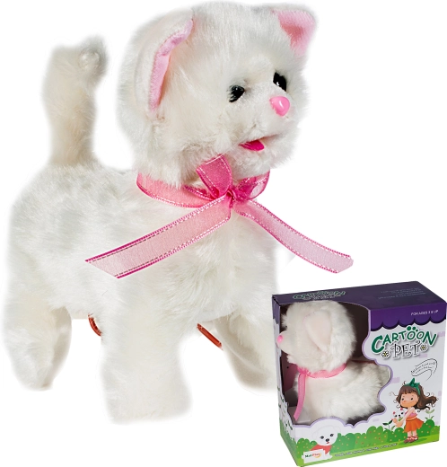 Kittenspeeltje aan een riem met bediening