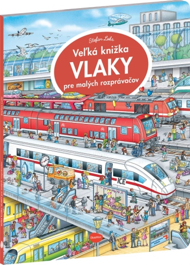 Groot prentenboek treinen voor kleine vertellers