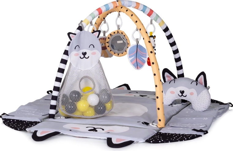 Chipolino speelmat met balletjes 2-in-1 Fun Zone multicolor