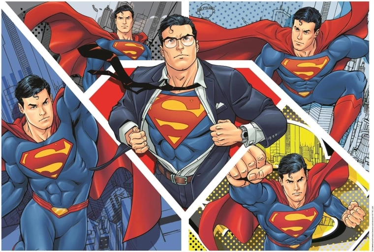 Puzzle CLEMENTONI Superman MAXI 104 stukjes