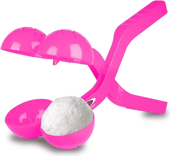 Sneeuwballenmaker Snow Play Duo 38 cm roze