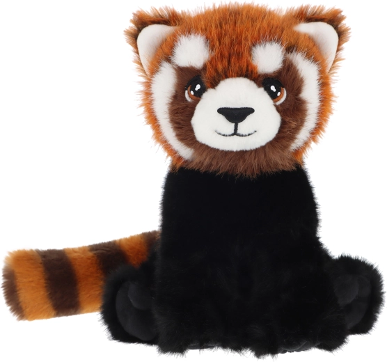 Keeleco rode panda pluchen knuffel 20 cm