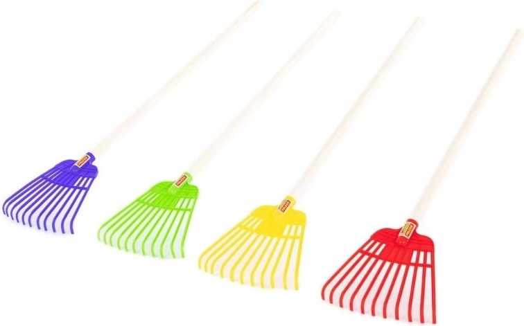 Kinderriek met houten handvat