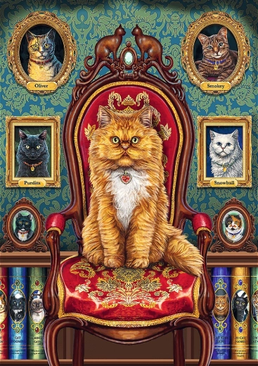 Trefl Puzzle Premium Plus Magic Collection: Kattenmanie 1000 stukjes