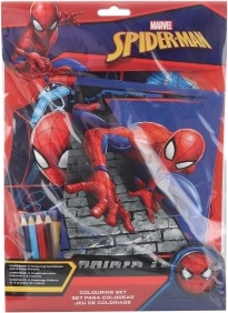 Kleurboekenset SPIDERMAN voor kinderen